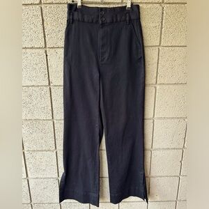 Rebecca Minkoff Black Wide-Leg Trousers